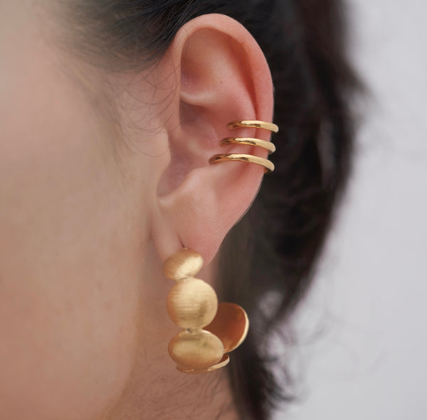 Earcuff Itzia Triple